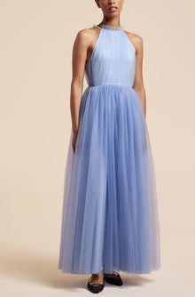 Tulle Halter Neck Gown | Hydrangea