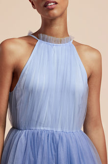 Tulle Halter Neck Gown | Hydrangea