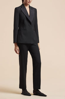 Tuxedo Blazer | Black