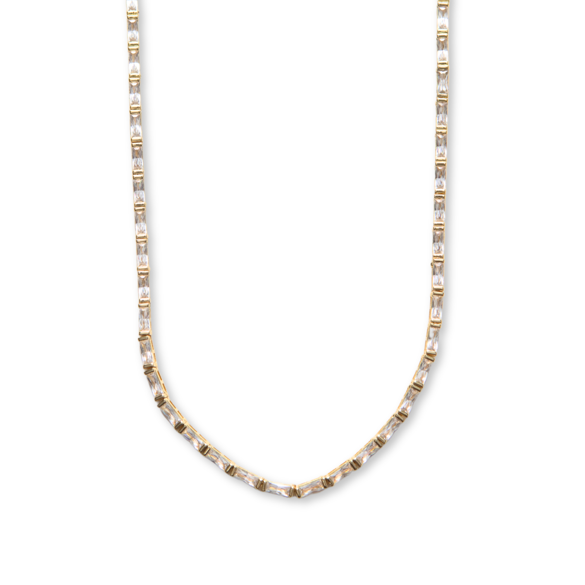 The Halo Necklace | 18K Yellow Gold-Plated