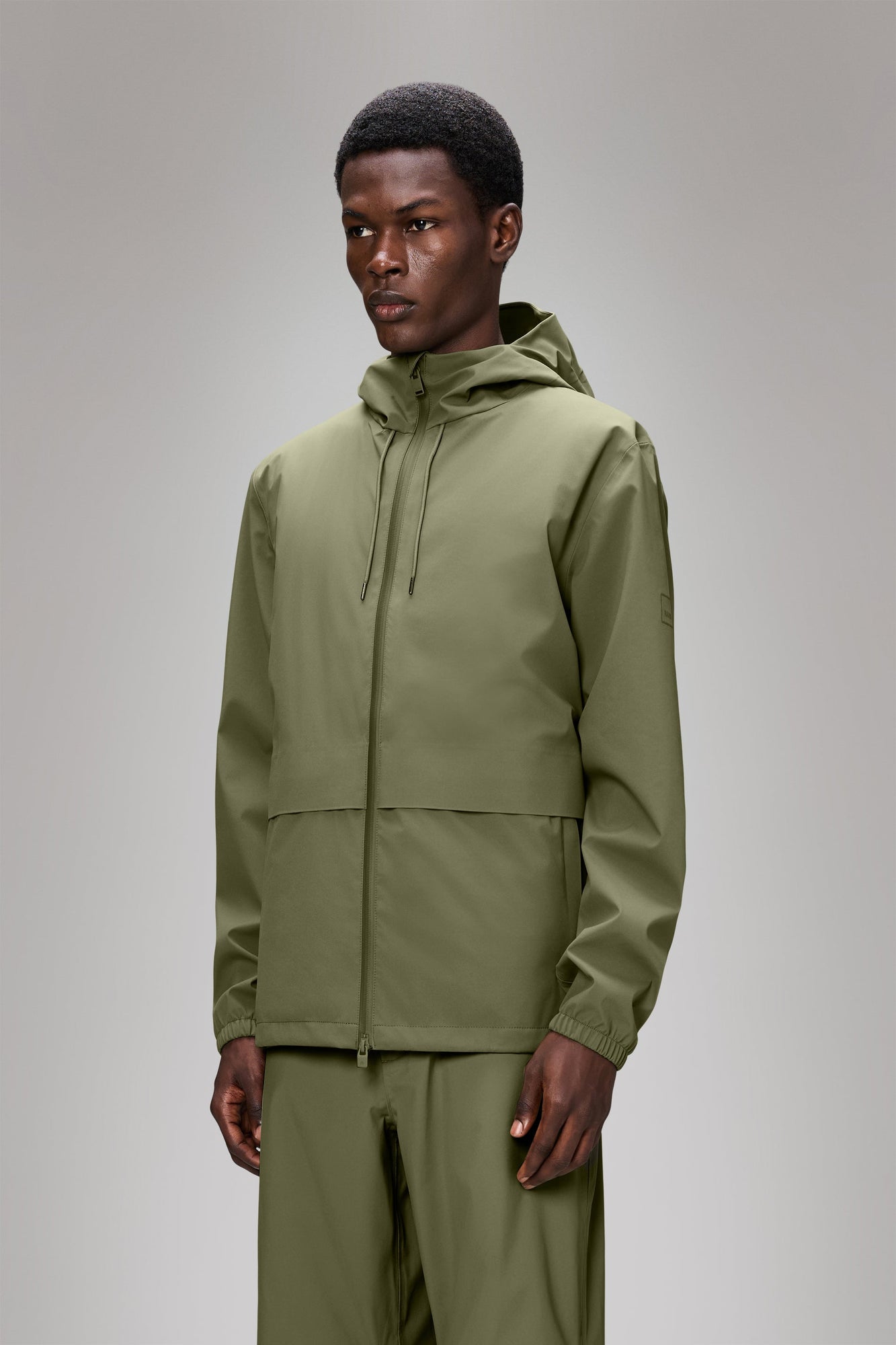 Unisex | Suva Hardshell Pocket Jacket | Marsh