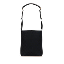 Gucci | Pre-Owned GG Canvas Shoulder Bag | Blue/Navy