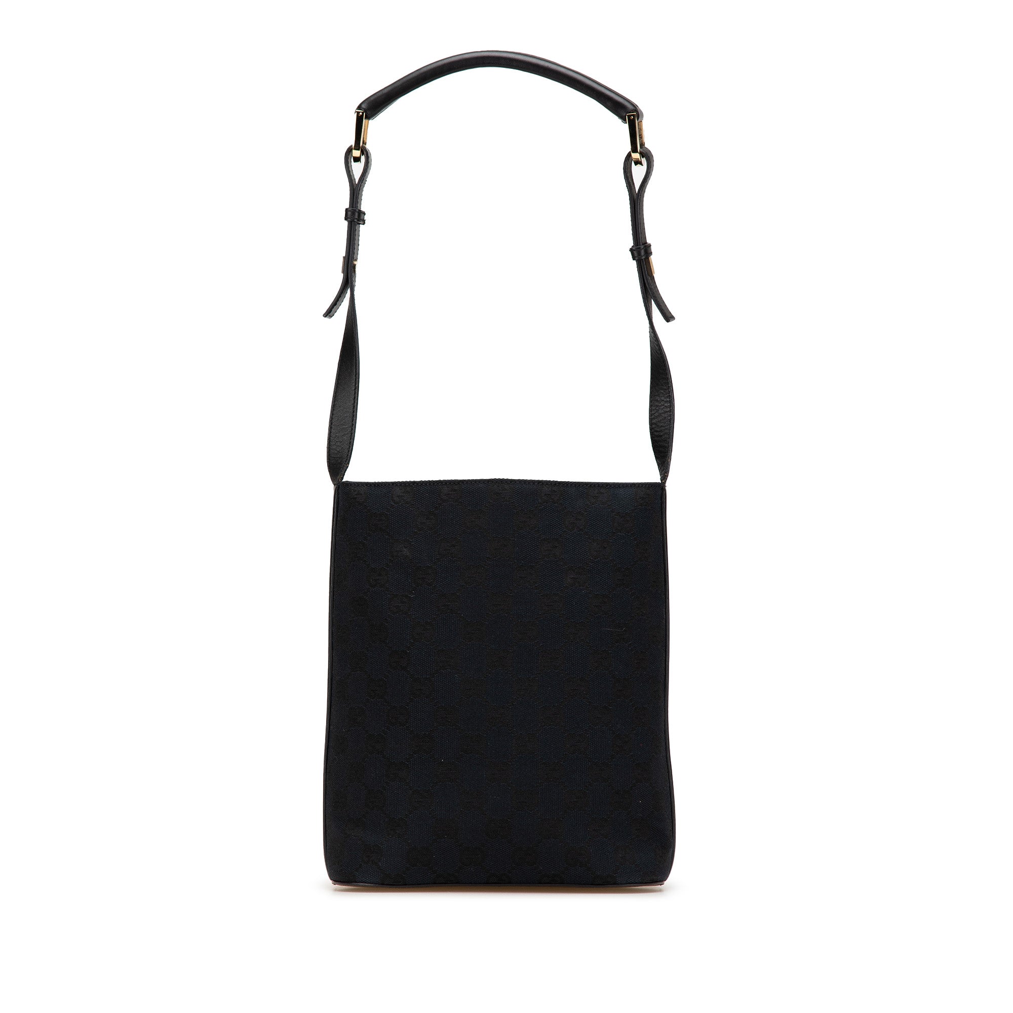 Gucci | Pre-Owned GG Canvas Shoulder Bag | Blue/Navy