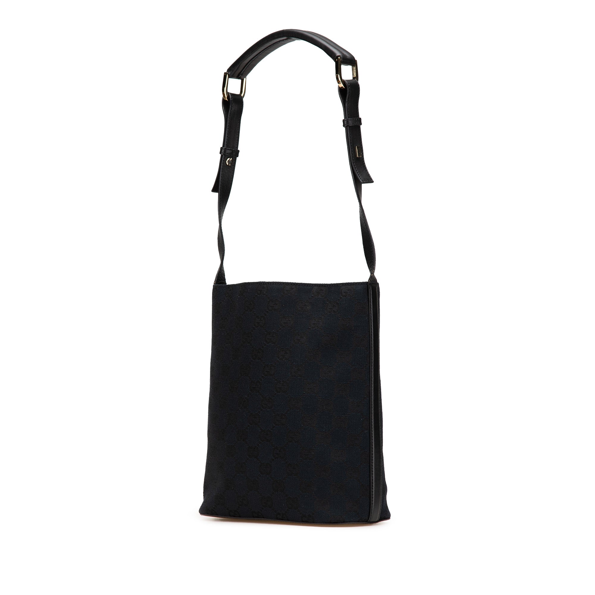 Gucci | Pre-Owned GG Canvas Shoulder Bag | Blue/Navy