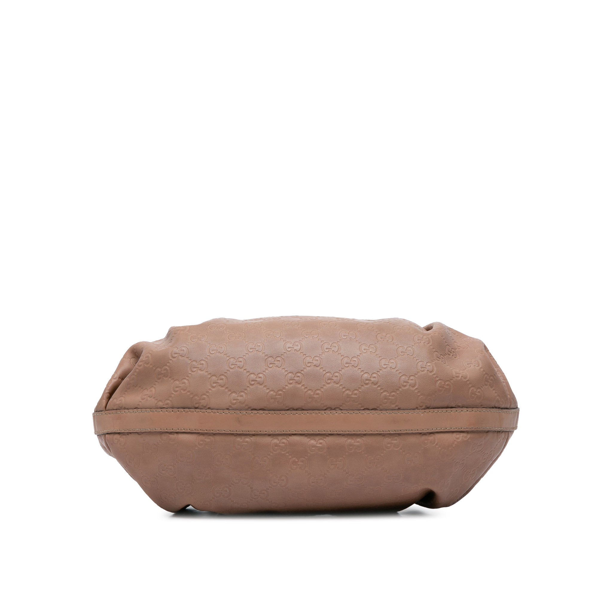 Gucci | Pre-Owned Guccissima Scarlett Tote | Brown/Nude