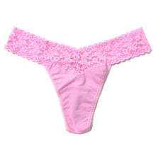 Cotton Low Rise Thong | Lotus Flower (Pink)