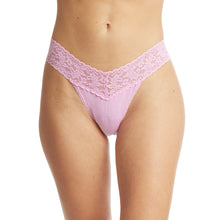 Cotton Low Rise Thong | Lotus Flower (Pink)