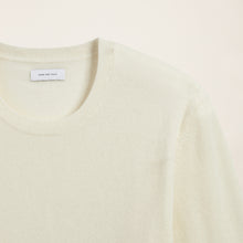 Womens | Airy Cashmere Crewneck Sweater | Ivory