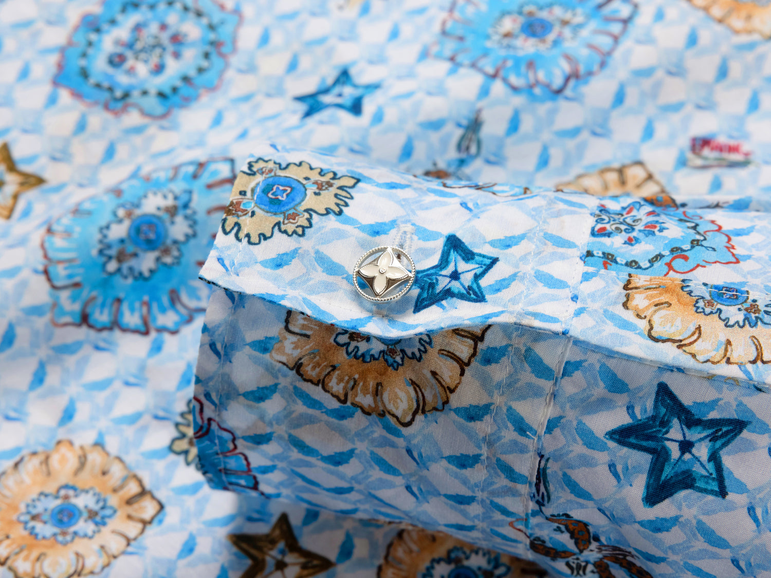 Mulberry Silk Shirt | Blue