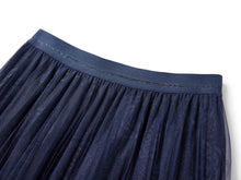 Mesh Skirt | Navy