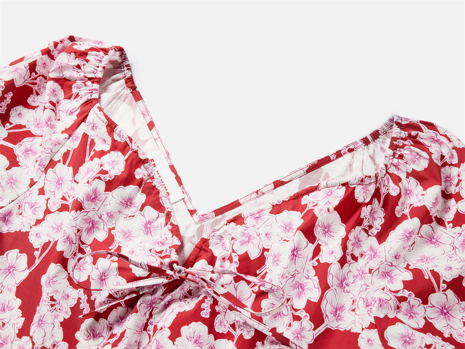 Printed Dress | Red