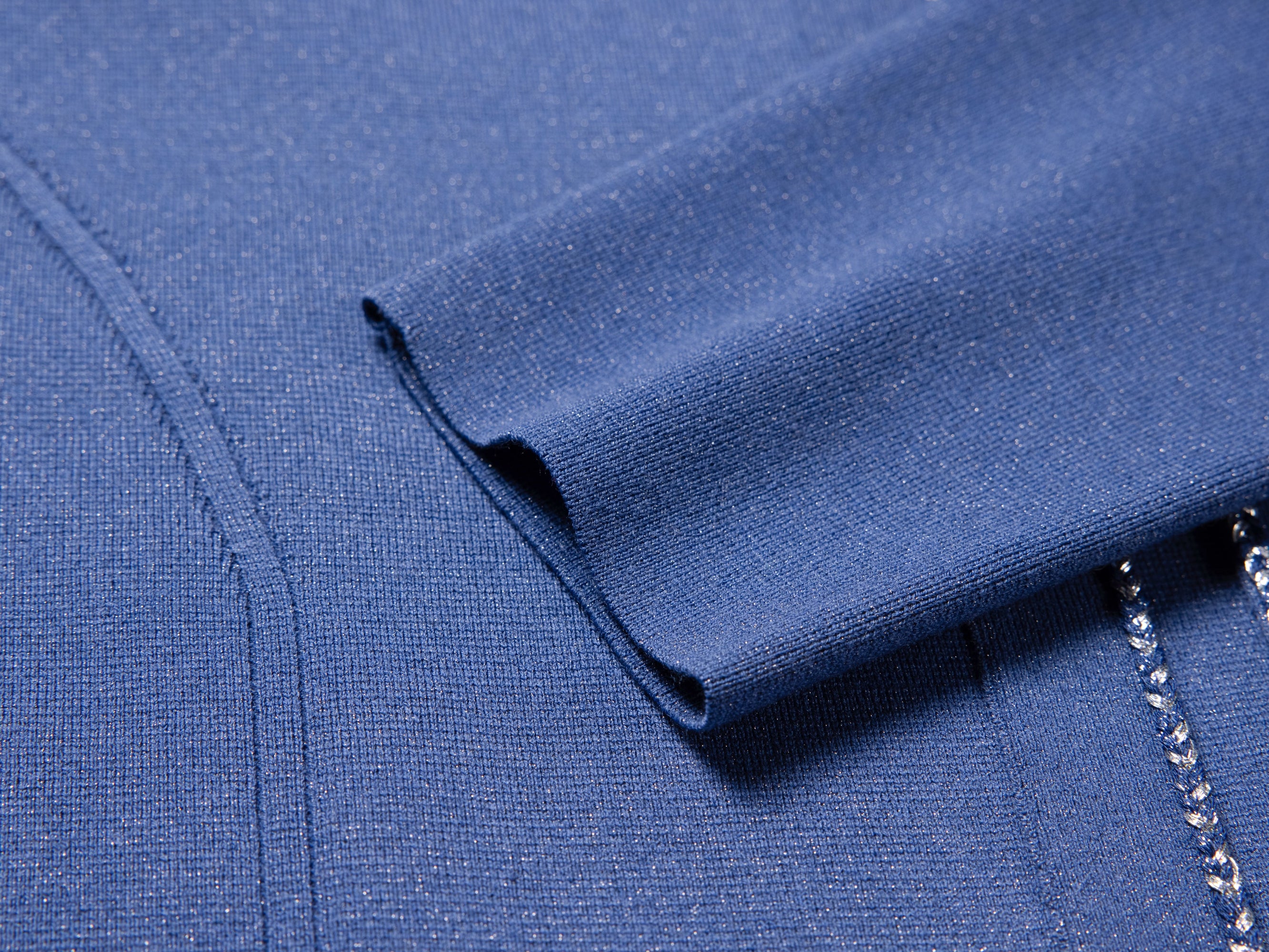 Wool Knit Dress | Blue