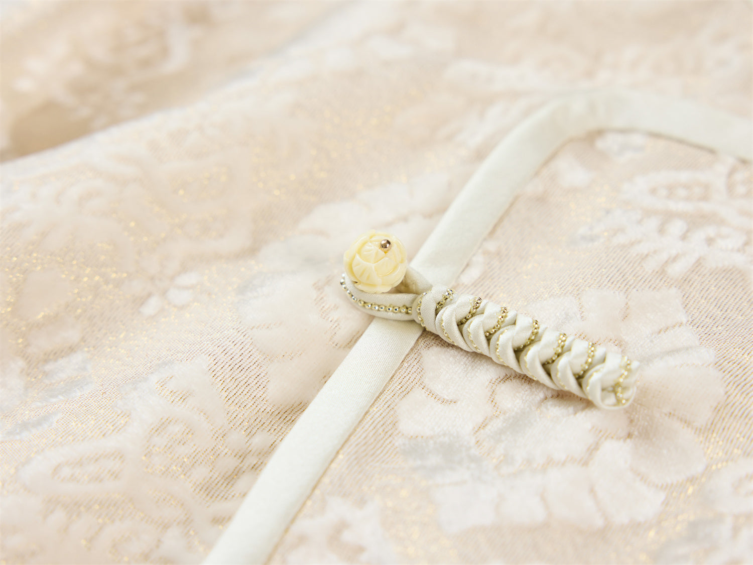 Chinese Style Jacket | Beige