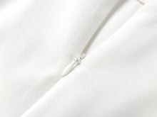 Straight Pants | White