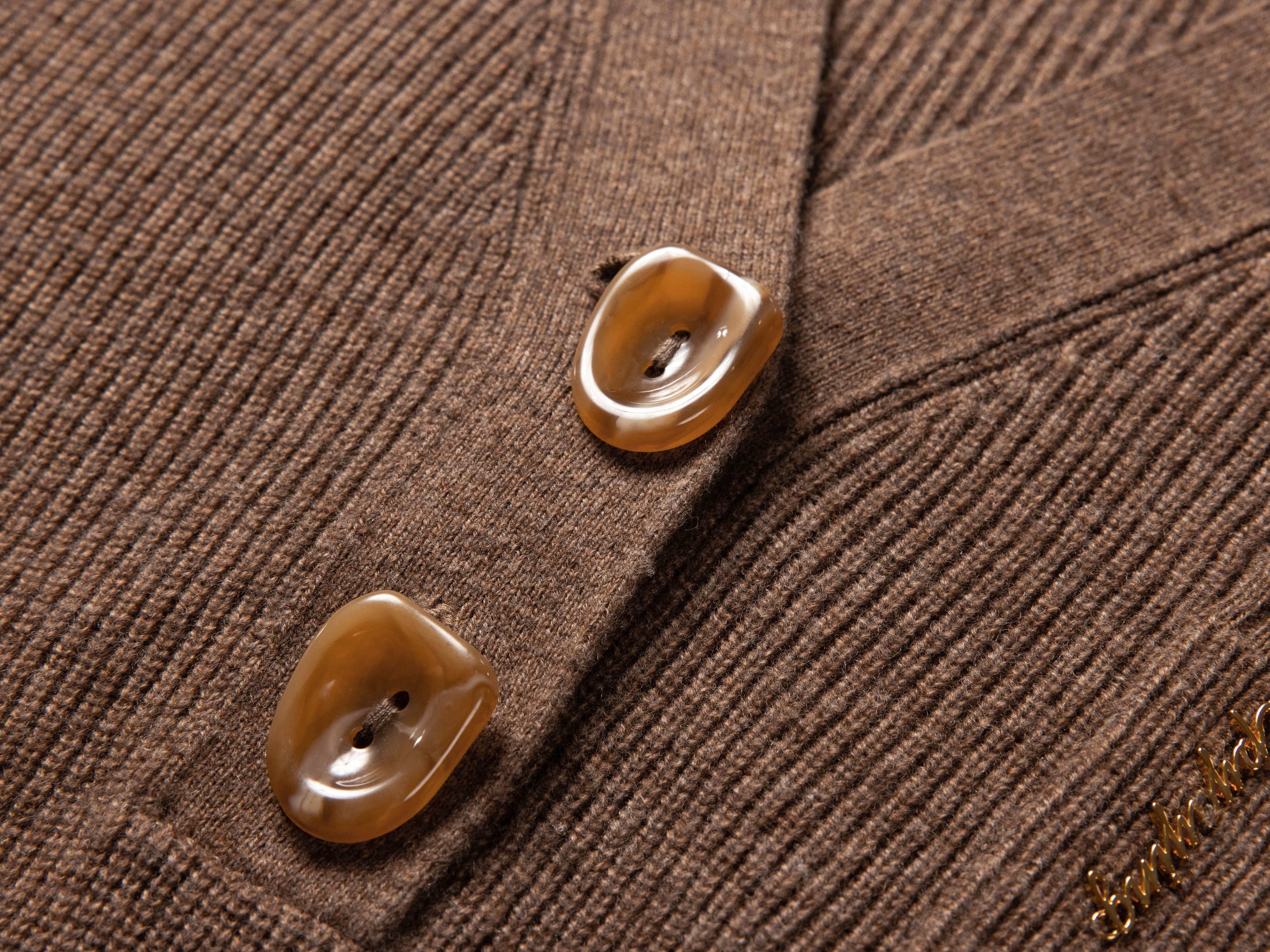 Yak Wool Oversized Knit Sweater | Brown