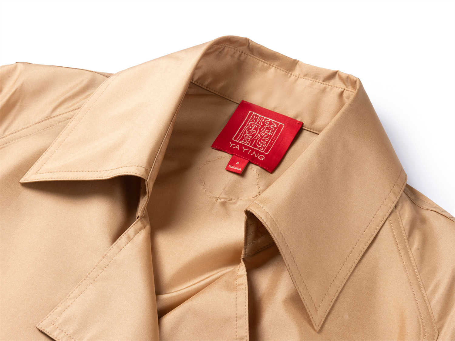 Mulberry Long Trench Coat | Khaki