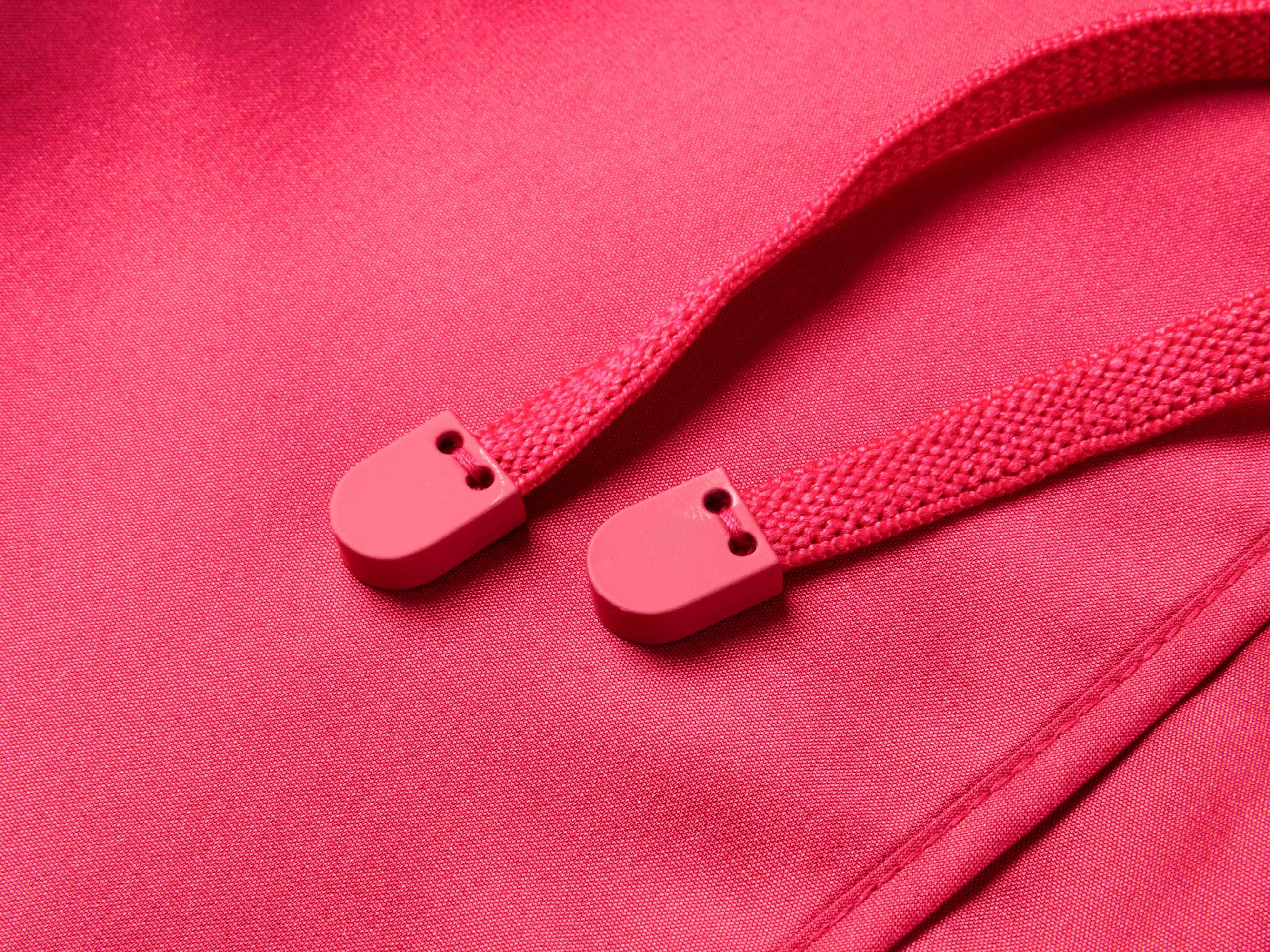 Drawstring Shorts | Rose Red