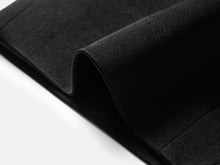 Deep V-Neck Midi Dress | Black