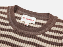 Ribbed Knit Top | Brown