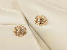 Modified Chinese Cross-Collar Jacket | Beige