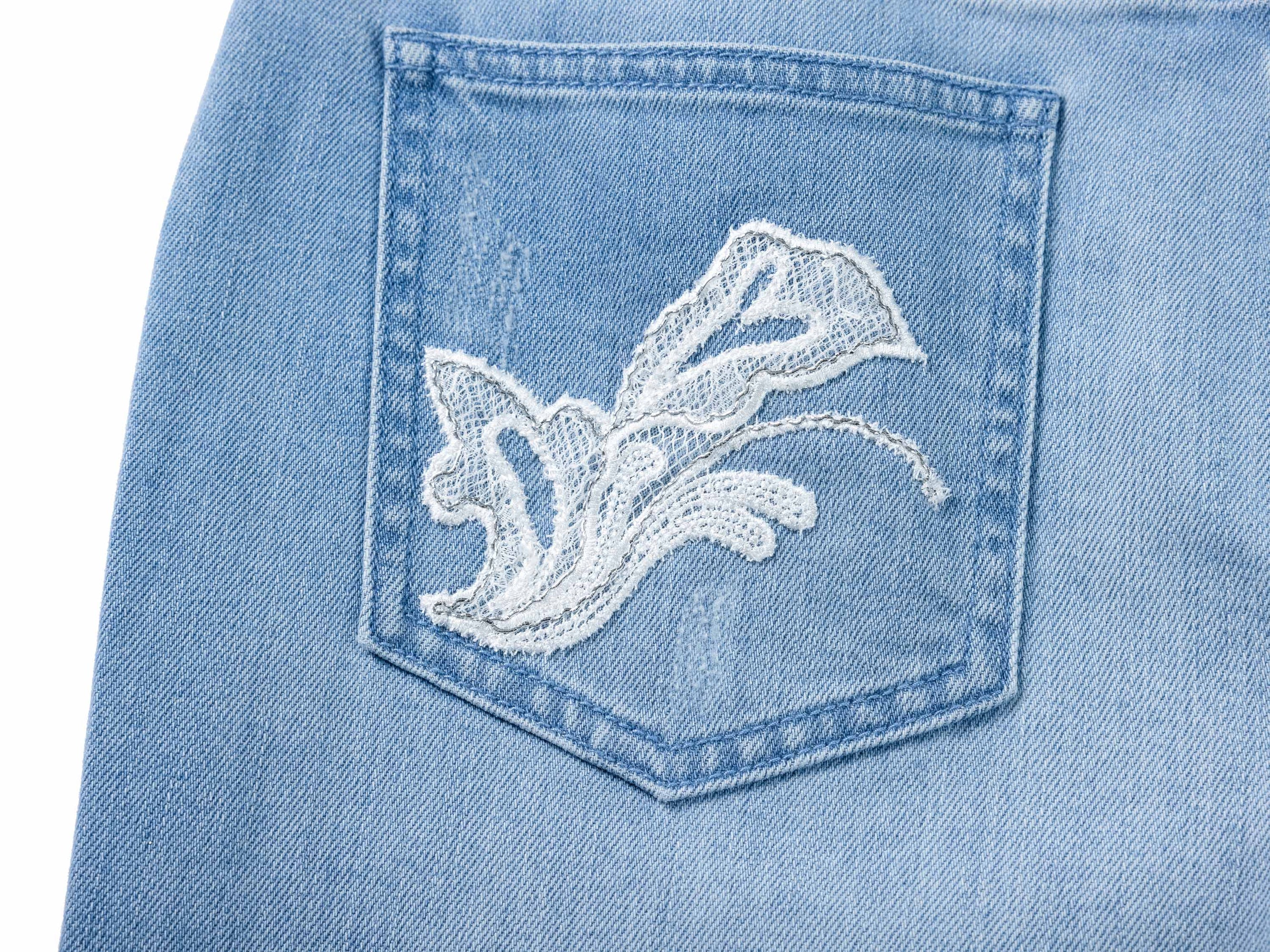 Straight Leg Jeans | Blue