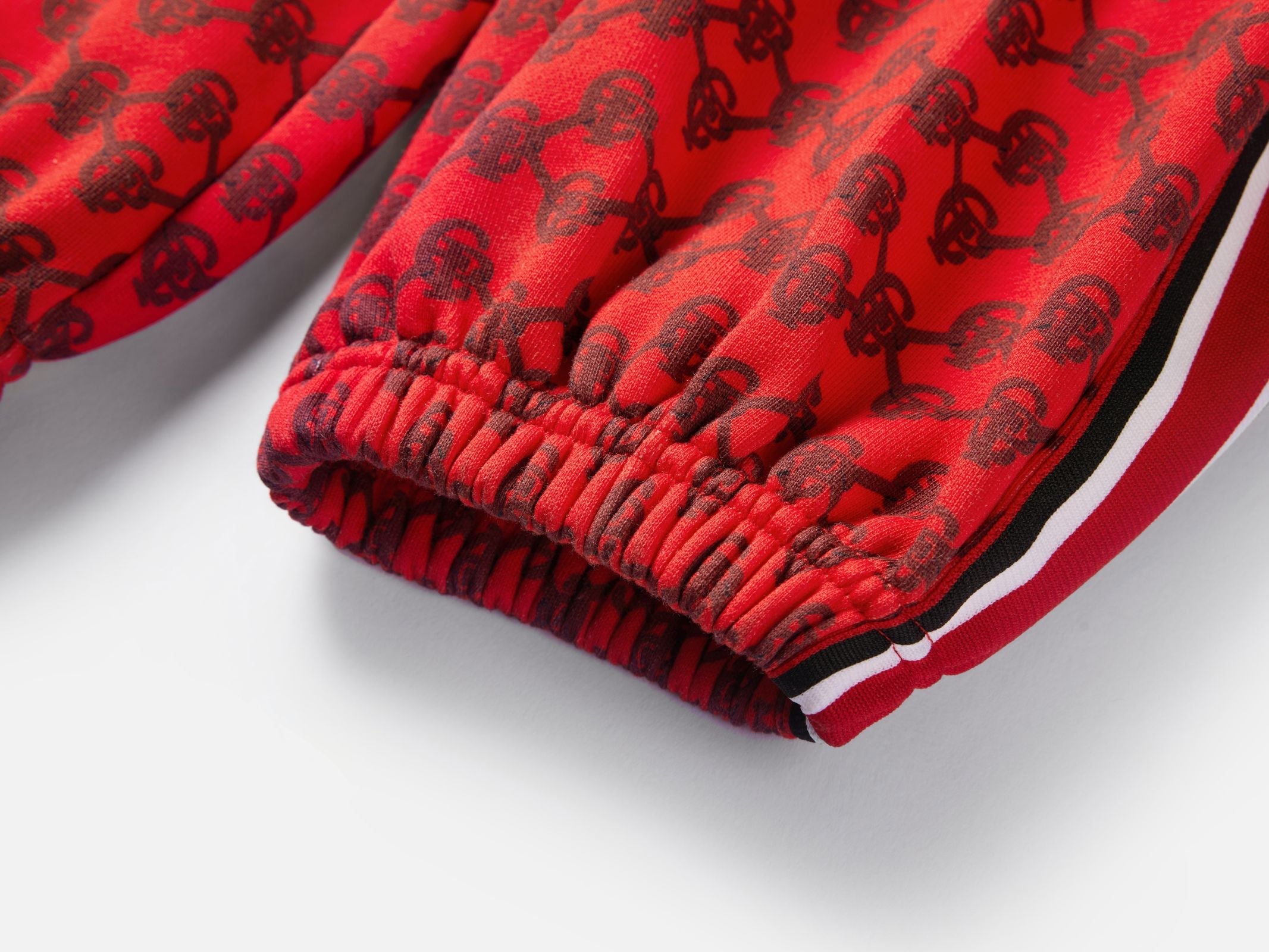 Drawstring Sport Pants | Red