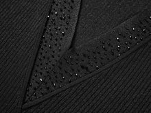 Short Sleeve Knit Top | Black