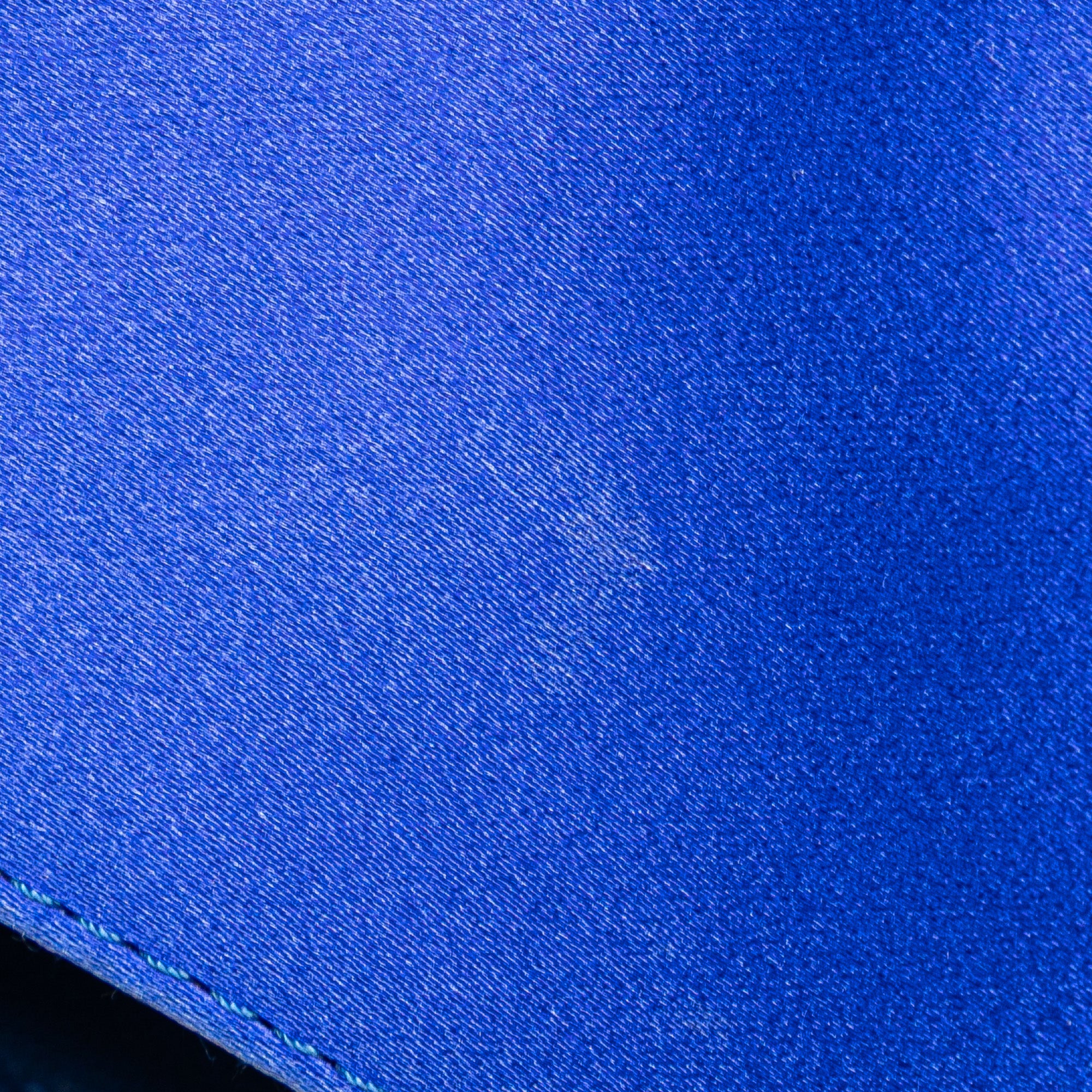 Loewe | Pre-Owned Small Satin Flamenco Knot | Blue