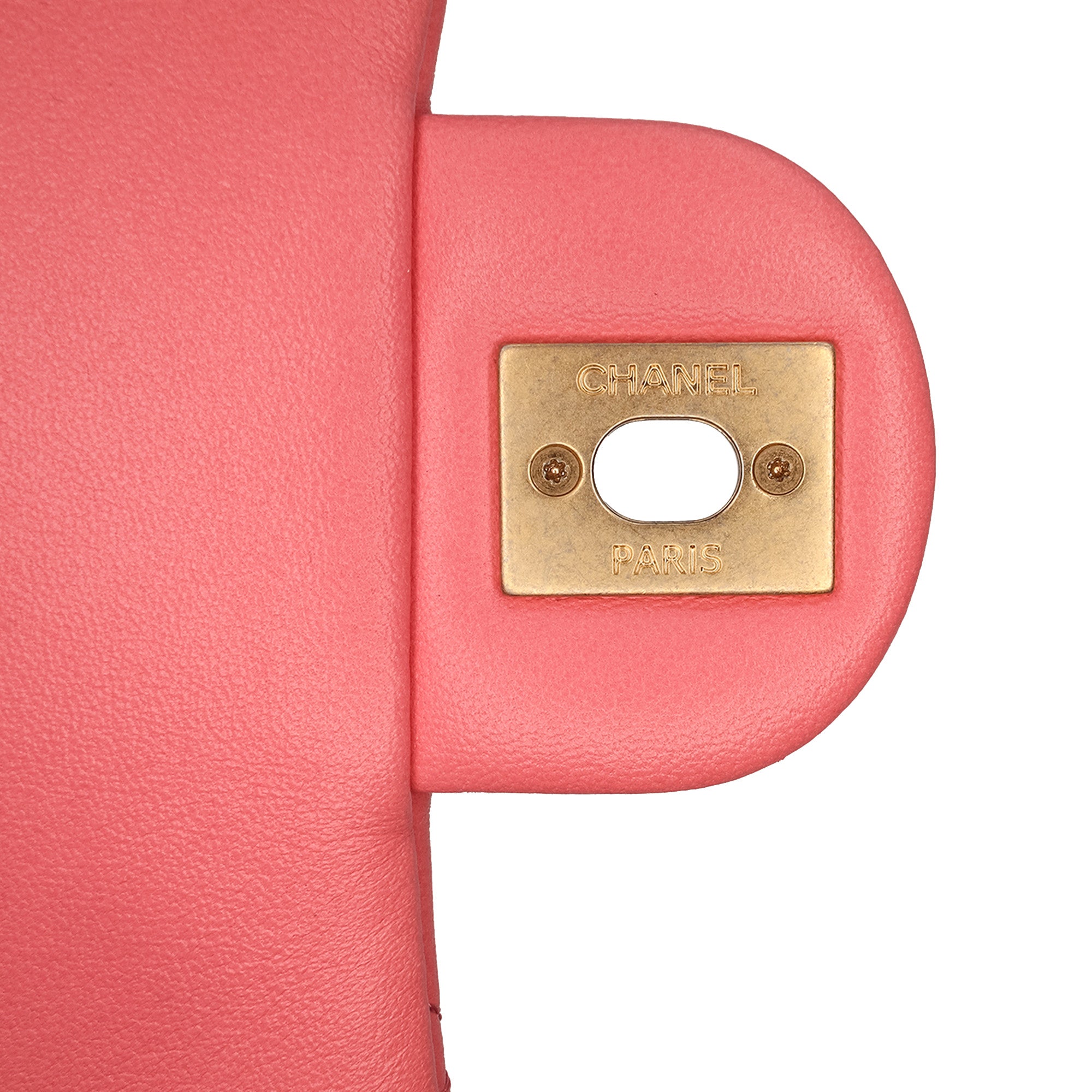 Chanel | Pre-Owned Mini Quilted Lambskin Funky Town Flap - I | Pink