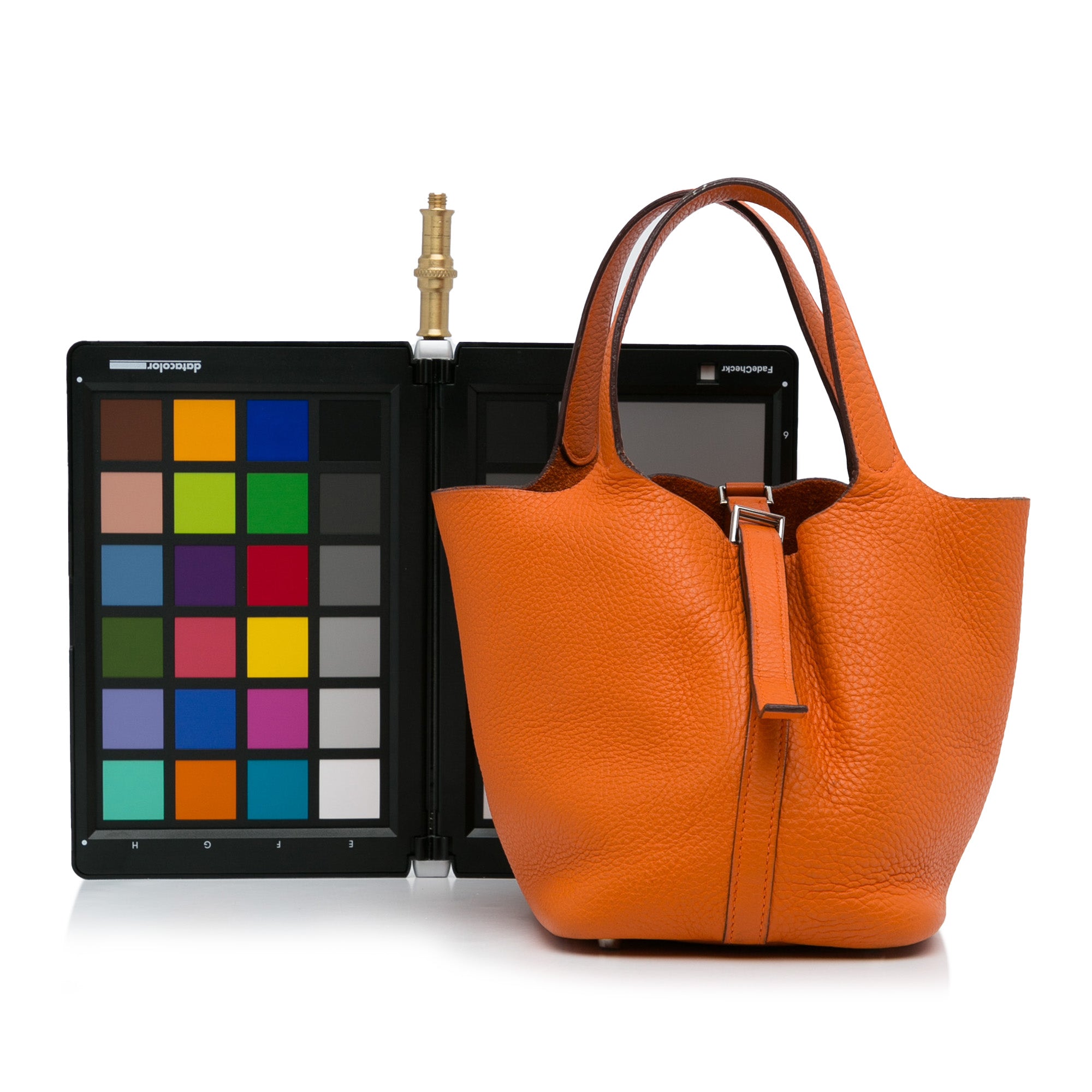 Hermès Pre-Owned Clemence Picotin 18 | Women | Orange