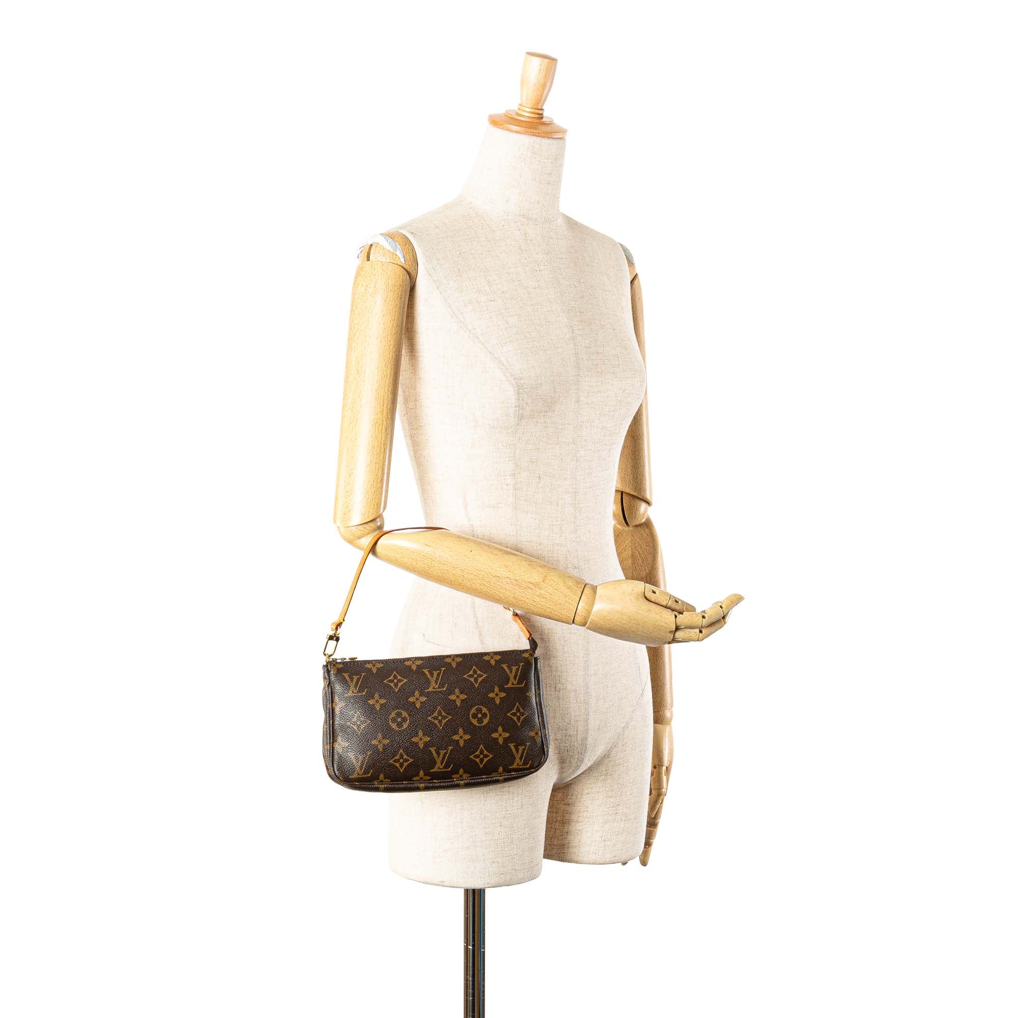 Louis Vuitton | Pre-Owned Monogram Pochette Accessoires | Brown