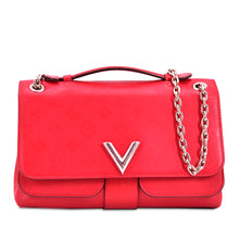 Louis Vuitton Pre-Owned Monogram Cuir Plume Ecume Very Chain Bag | Women | Red