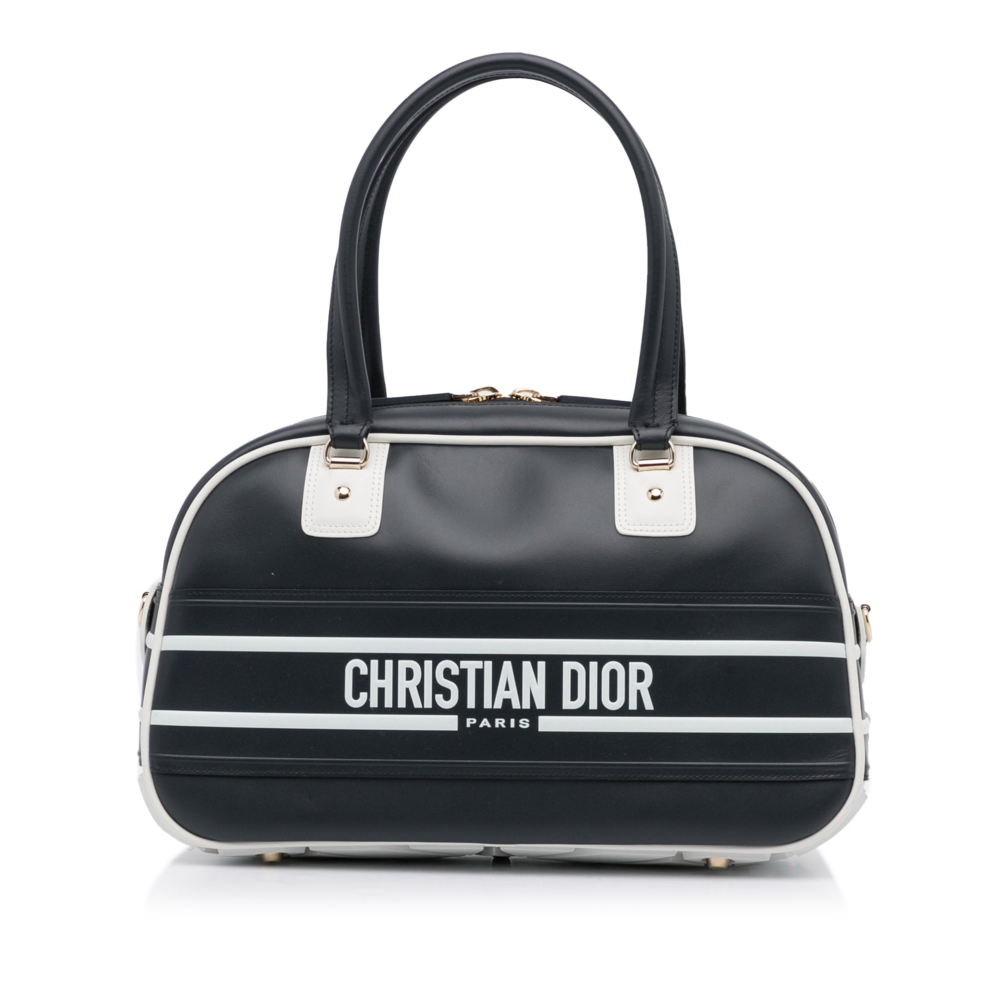 Dior Pre-Owned Medium Dior Vibe Bowling Bag | Women | Black