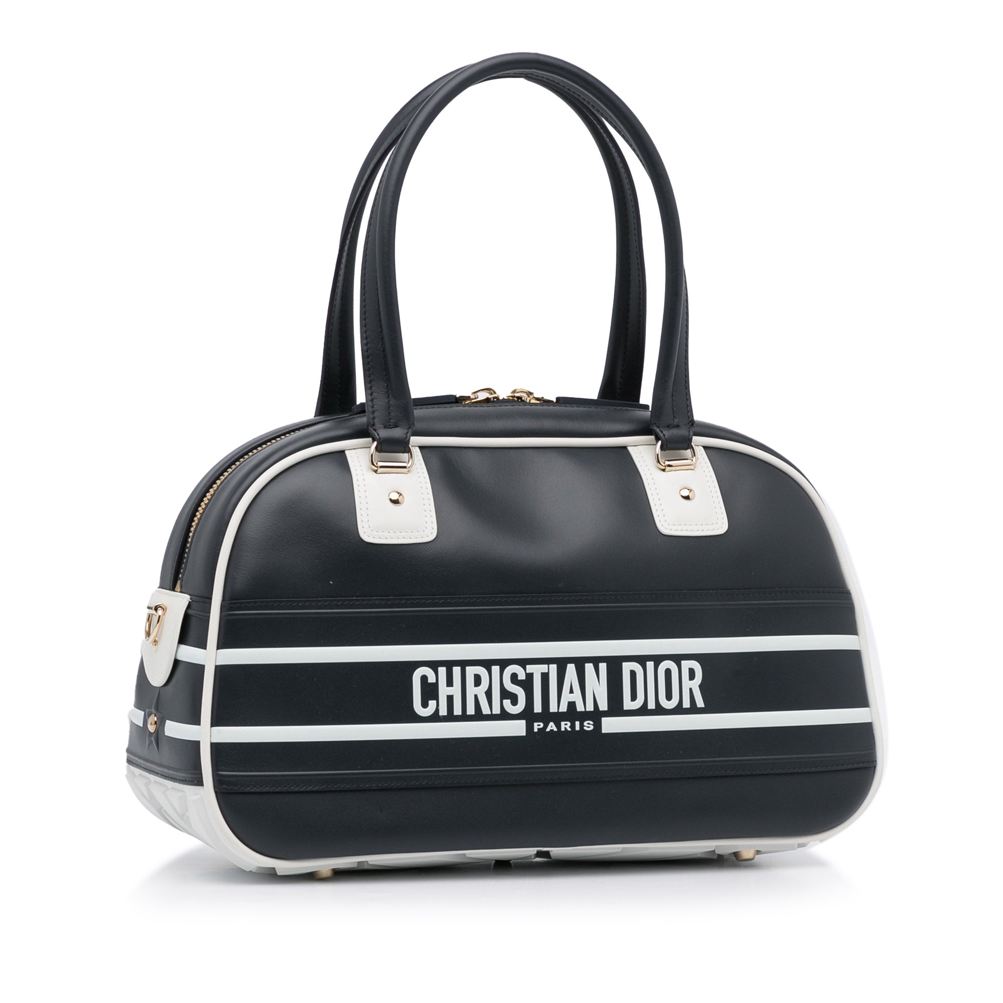 Dior Pre-Owned Medium Dior Vibe Bowling Bag | Women | Black