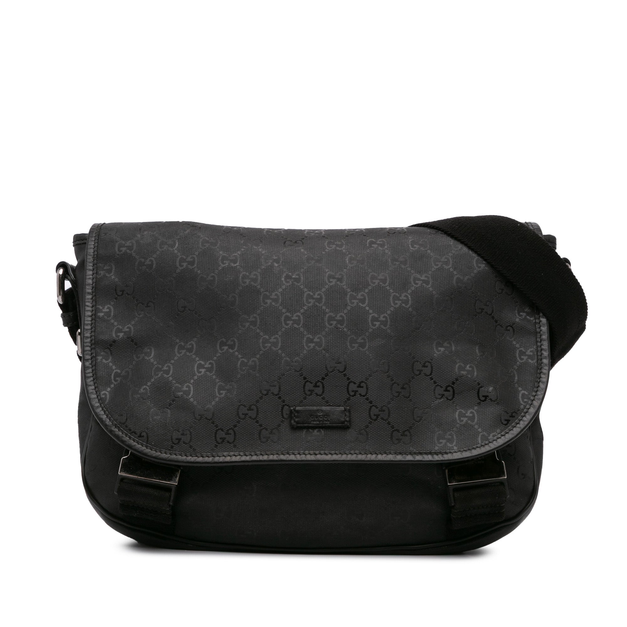 Gucci | Pre-Owned GG Imprime Crossbody | Black