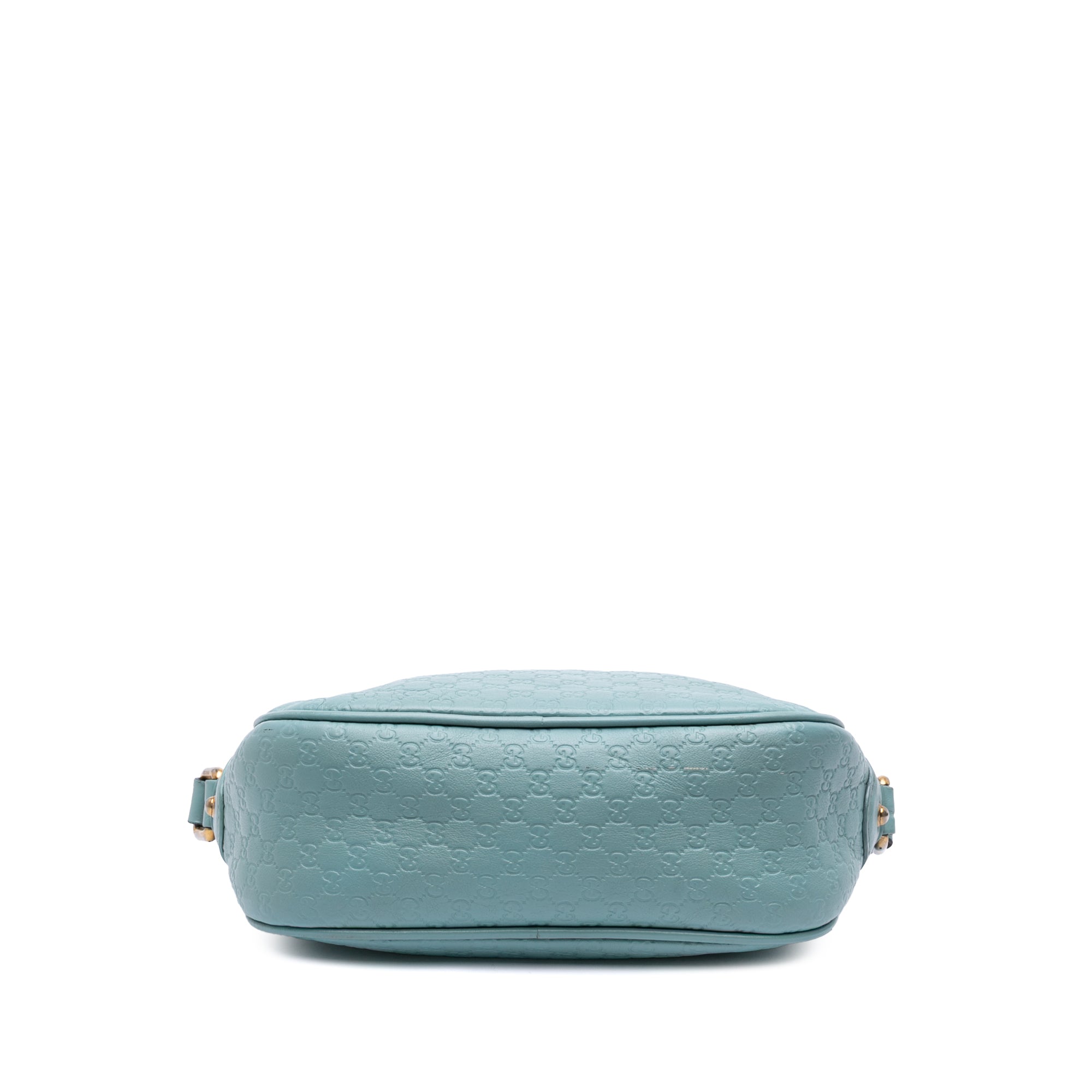 Gucci | Pre-Owned Microguccissima Sunshine Disco Camera Bag | Blue/Light Blue