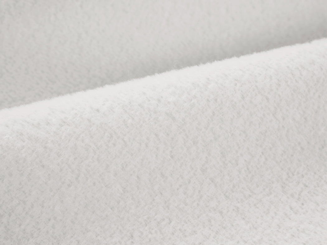 Yaming Sheep Wool Coat Jacket | White