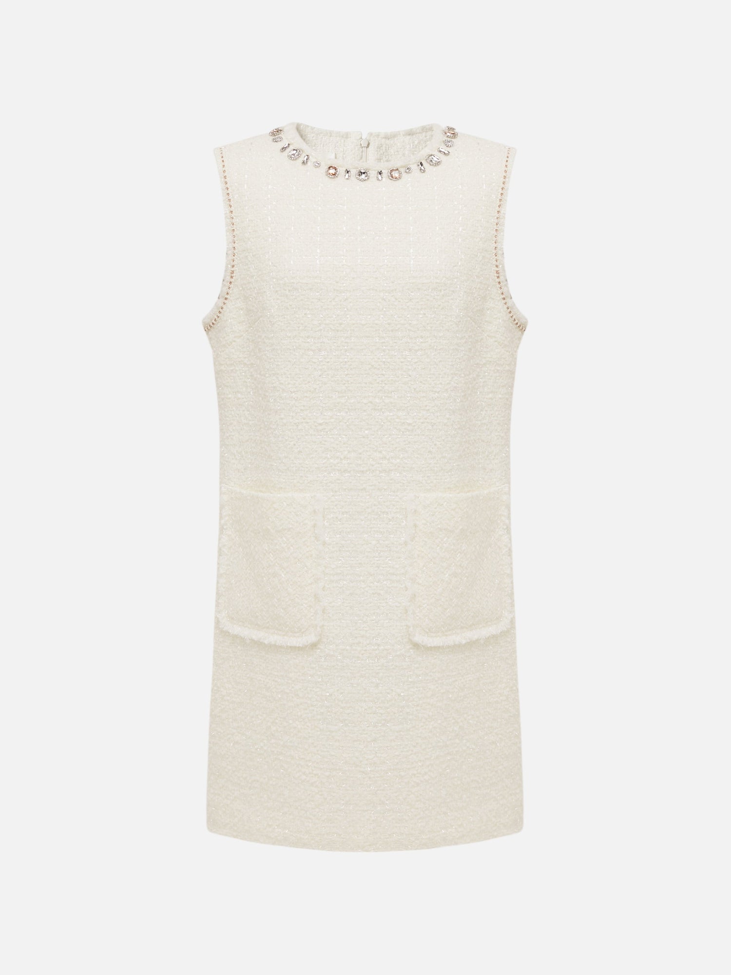 Parisian-Style Dress | White