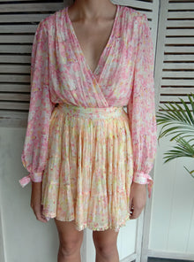Rococo Sand | Faye Bodysuit Top | Pink