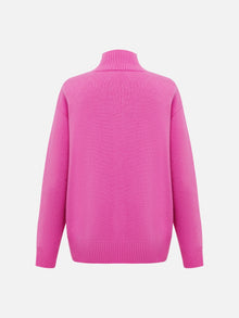 Short Hooded Sweatshirt | Rose Red