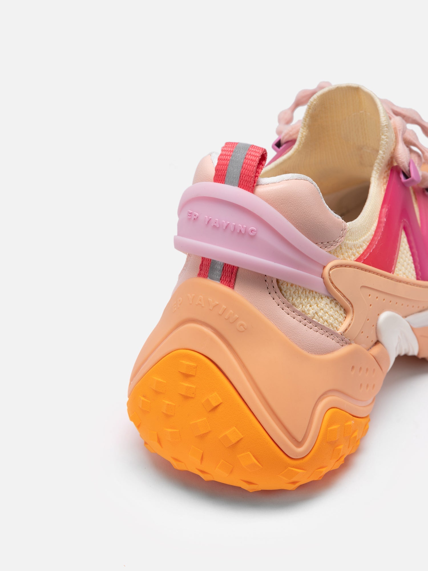 Light Colorful Running Shoes | Orange