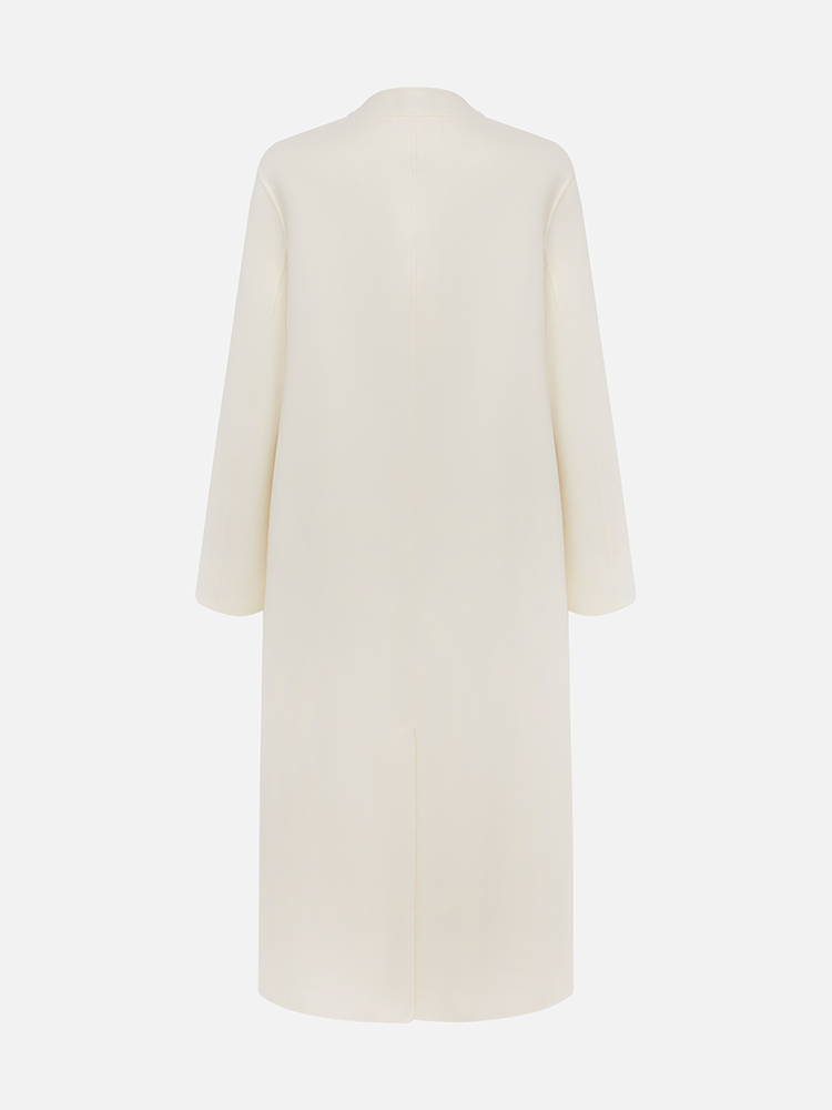 Wool Coat Outerwear | White