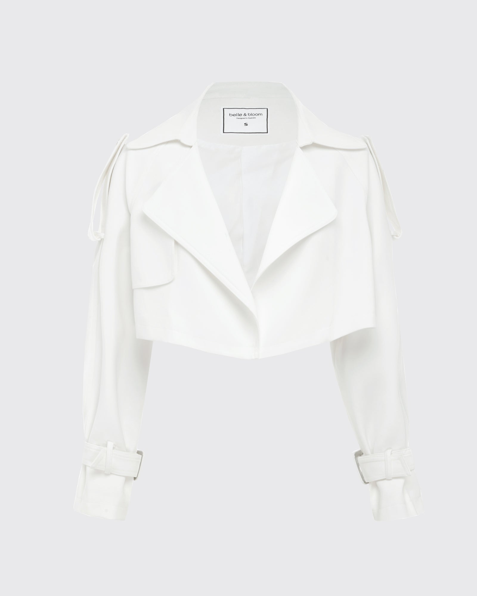 Women | Manhattan Cropped Trench | Off-White