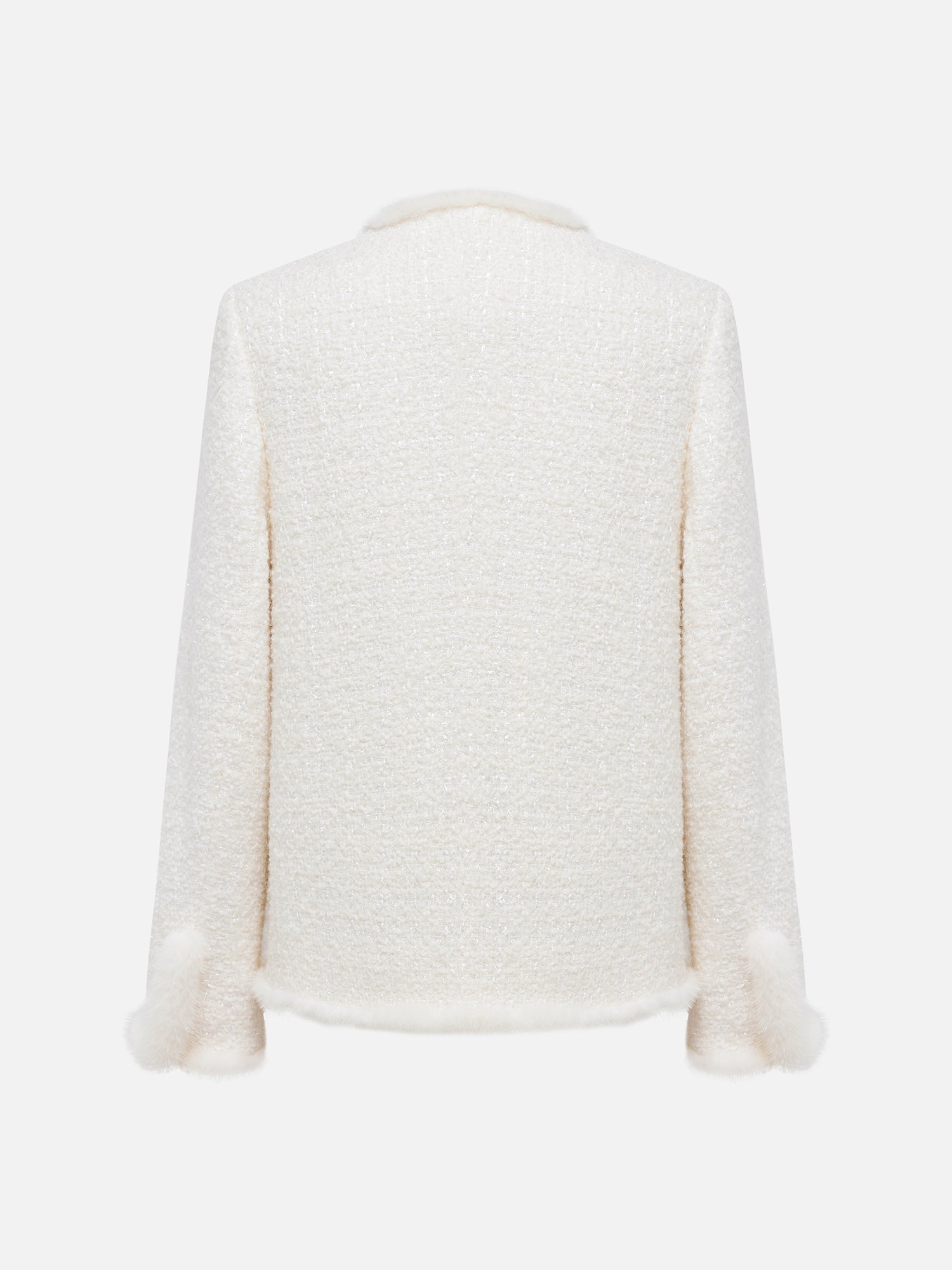 Parisian-Inspired Cotton Jacket | White