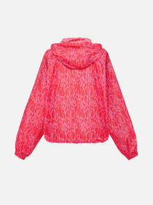 Hooded Sun Protection Jacket | Red