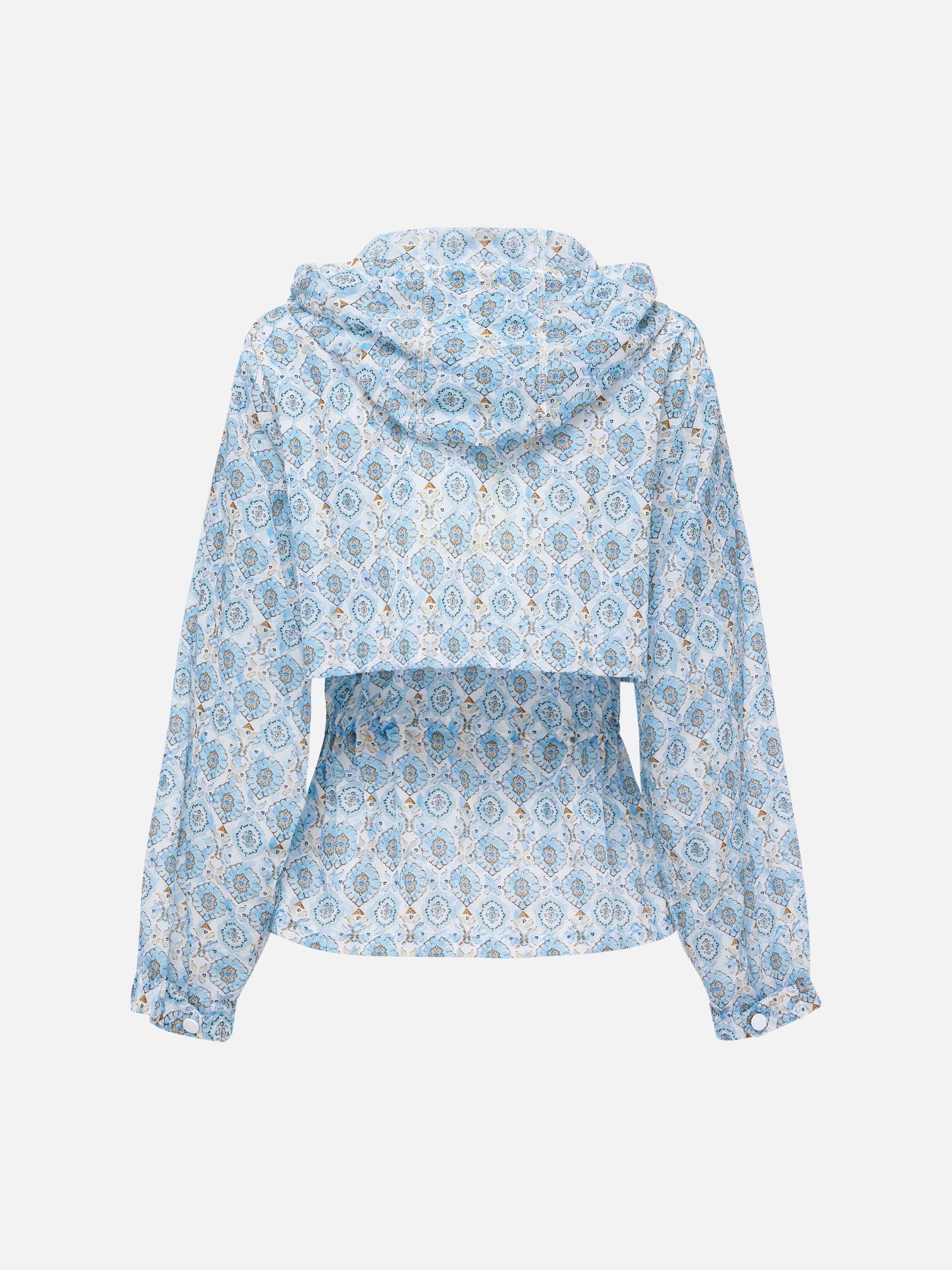 Vibrant Printed Jacket | Blue