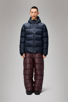 Rains Alta Puffer Jacket Navy Jacket