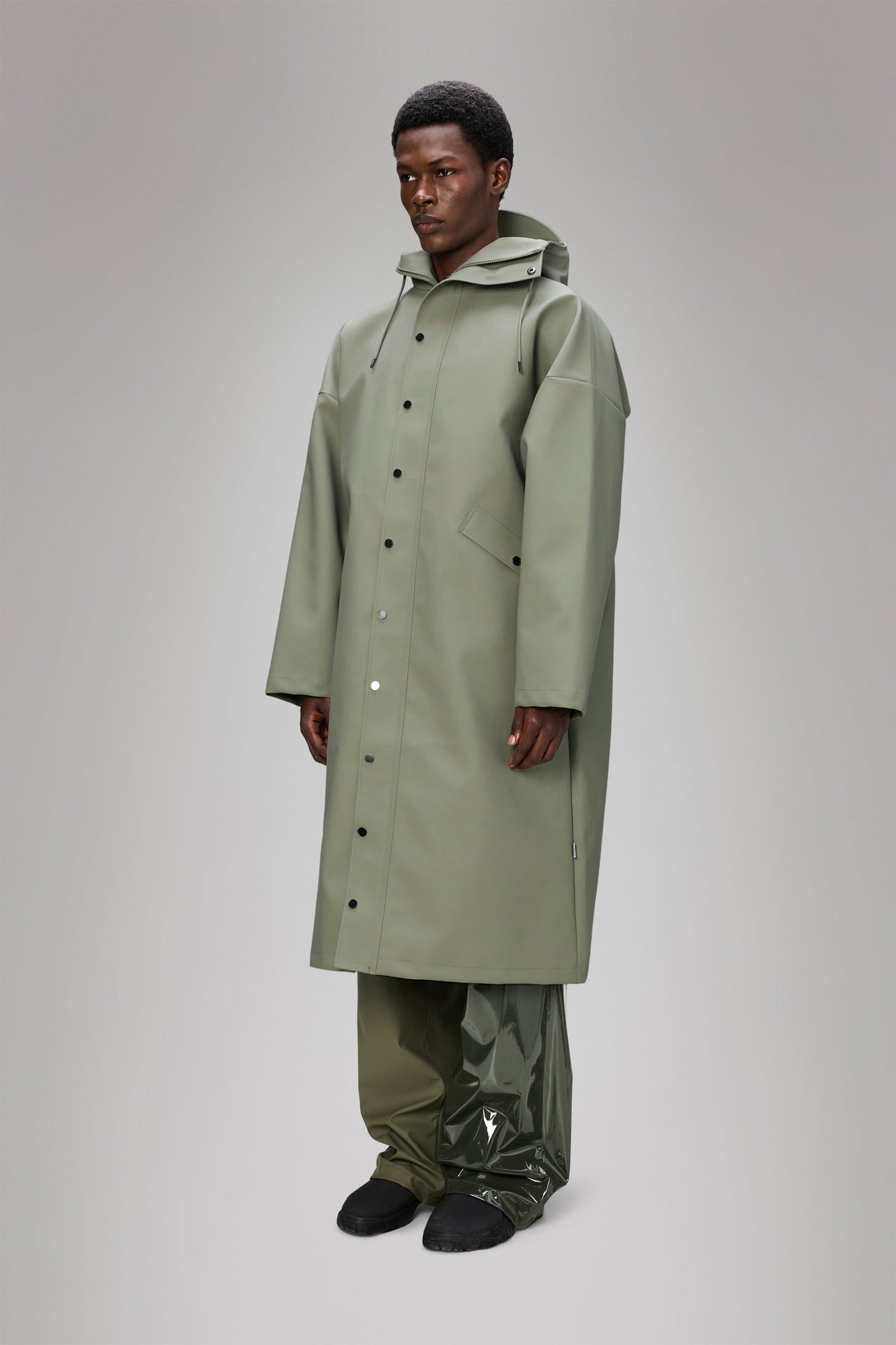 Rains Vision Rain Jacket Long Drift Jacket