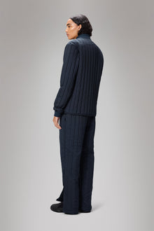 RAINS Banja Liner Bomber Jacket Navy Overshirt