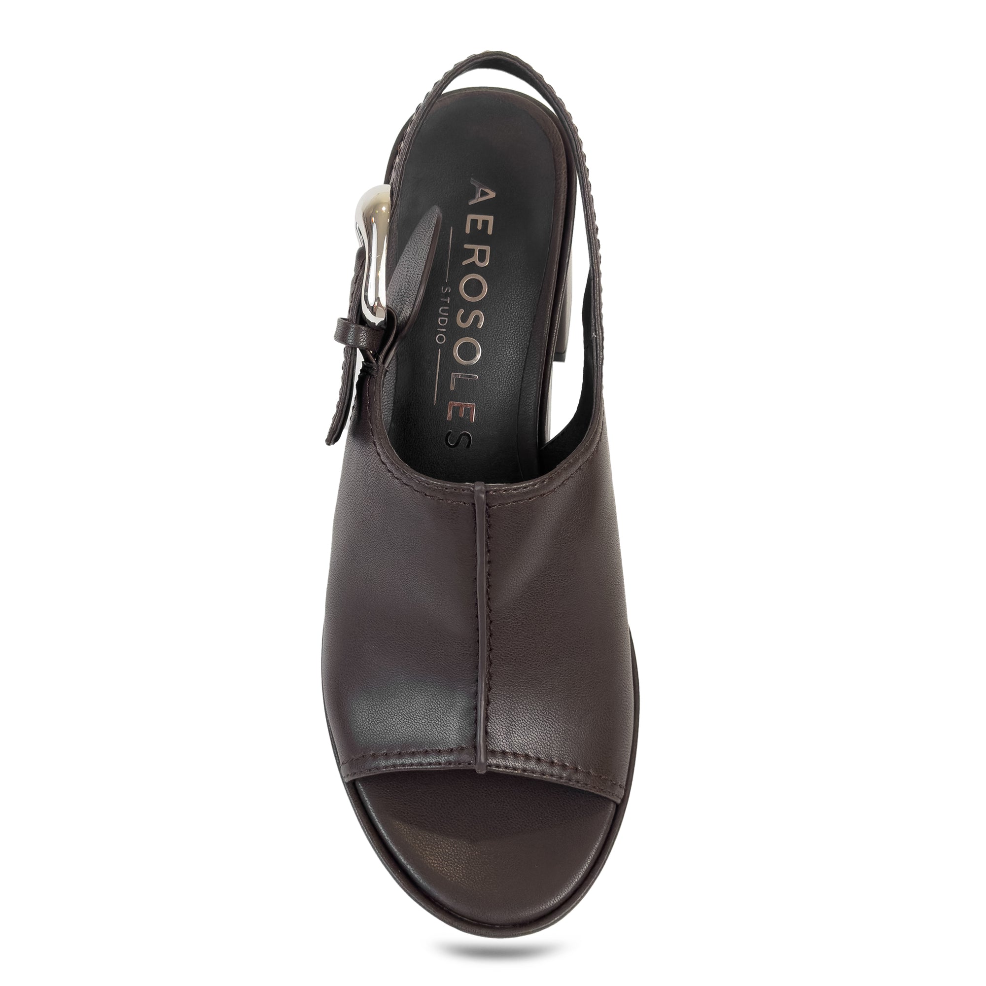 Zella Sandal Dress Platform | Java Faux Stretch Nappa